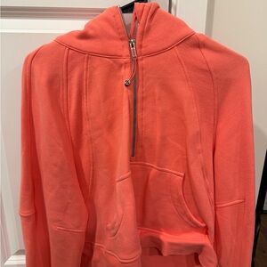Lululemon Athletica Bright Coral Hoodie